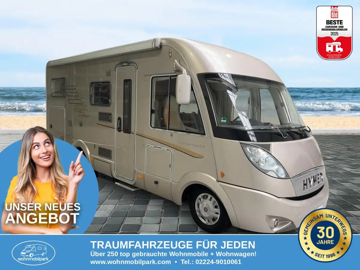 HYMER-ERIBA B 514 SL Gold-Edition Integrierter gebraucht kaufen in Bad Honnef